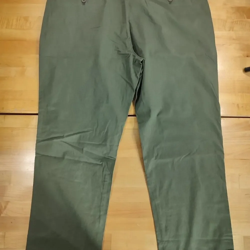 Men's English Laundry Stretch Twill Breeze Chino Straight Leg Green Pants 40x29